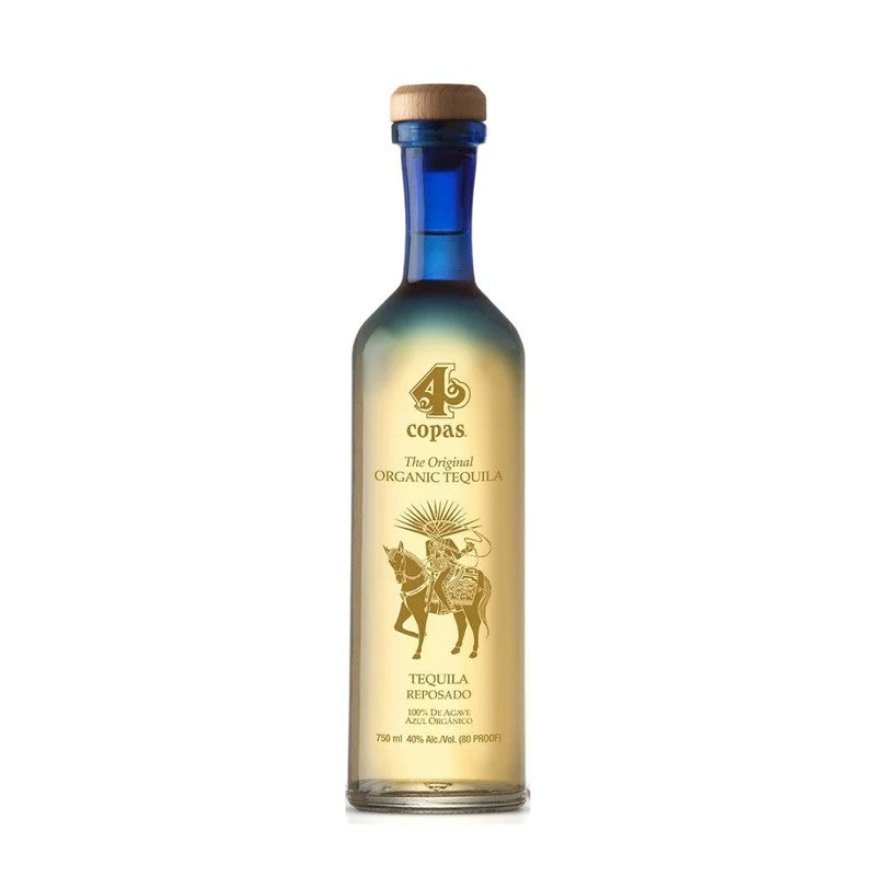 4CopasOrganicTequilaReposado750mL
