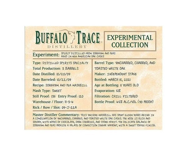 BuffaloTraceExperimentalCollection2021ReleaseBaijiuStyleSpirit–UptownSpirits