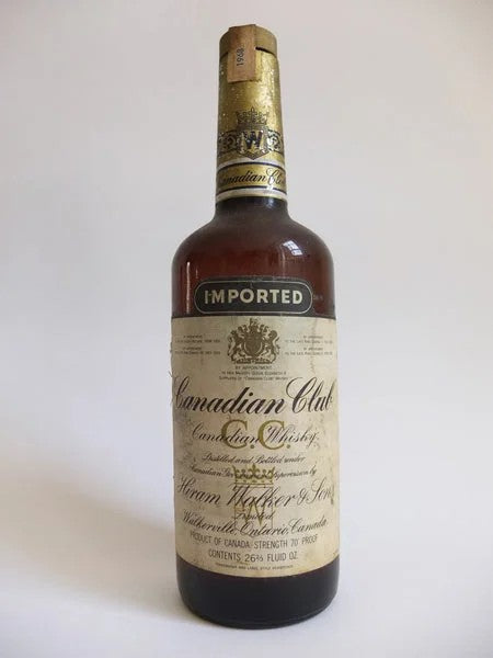 CanadianClub6YOBlendedCanadianWhisky–Distilled1968,Bottled19