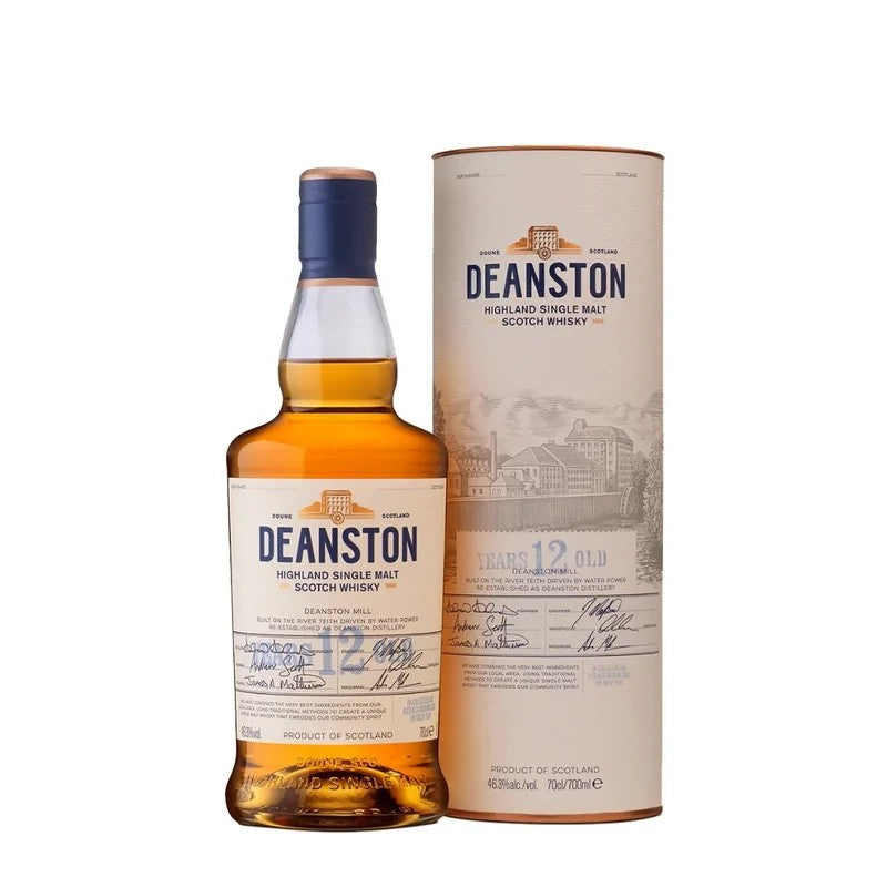 Deanston12yrHighlandSingleMaltScotchWhisky750mL