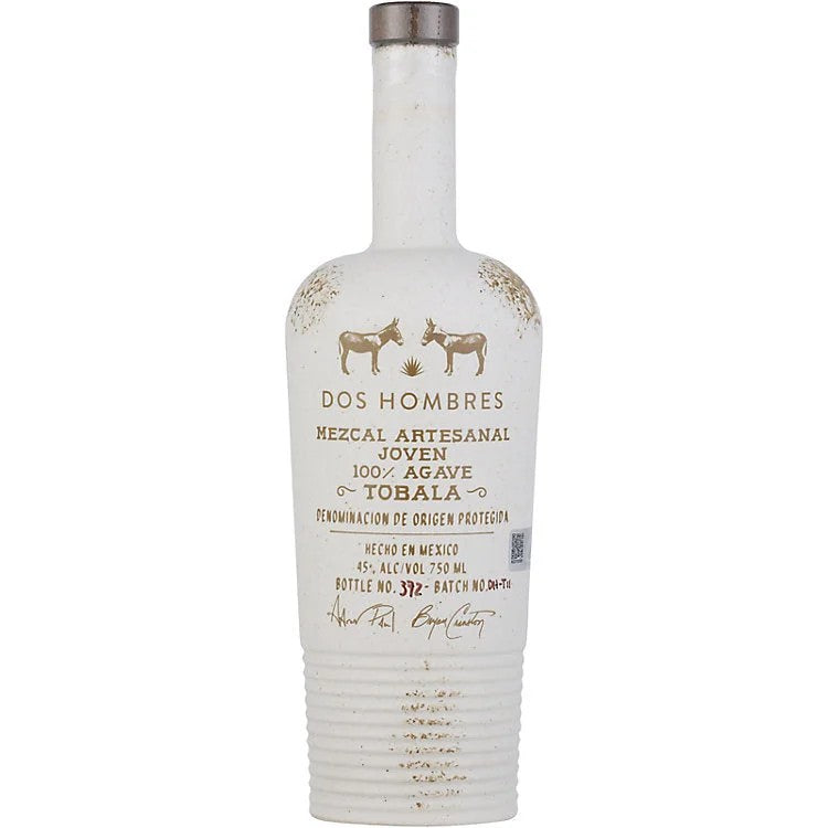 DosHombresTobalaMezcal90750ML