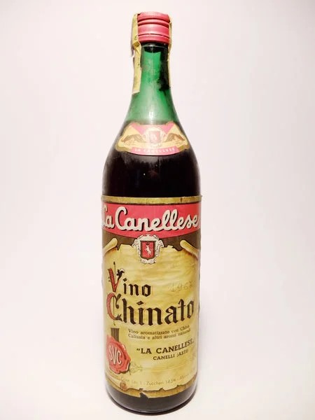 LaCanelleseVinoChinatoRedVermouth–1960s(16.5%,100cl)