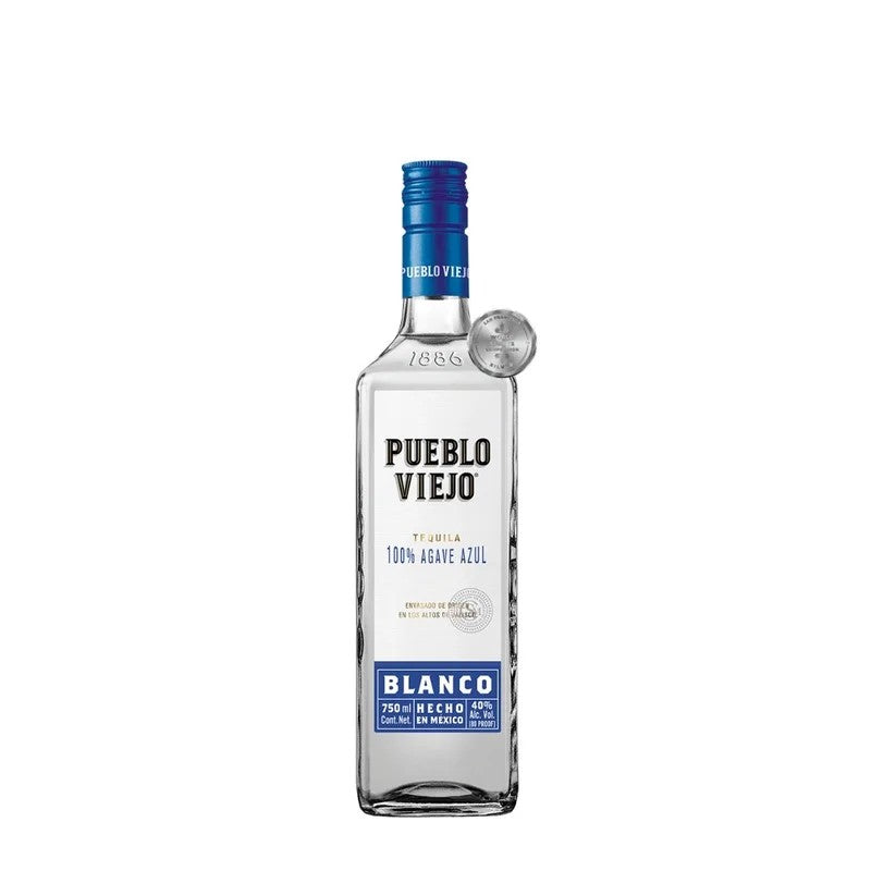 PuebloViejoTequilaBlanco750mL
