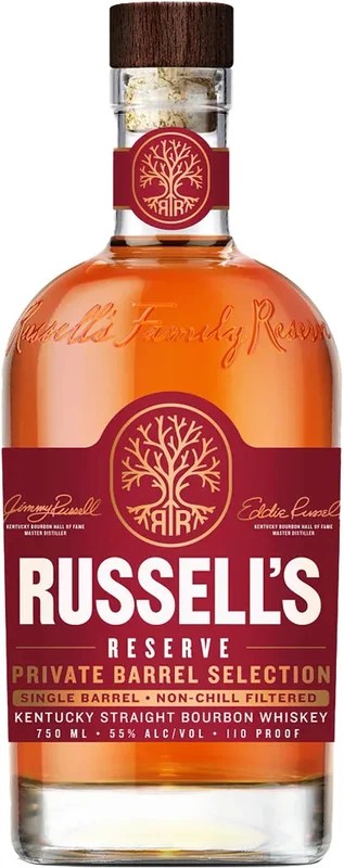 Russell’sReserveSingleBarrelKentuckyStraightRyeWhiskey750ML