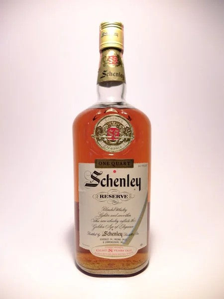SchenleyReserve8YOBlendedAmericanWhiskey–1960s(43%,94.6cl)