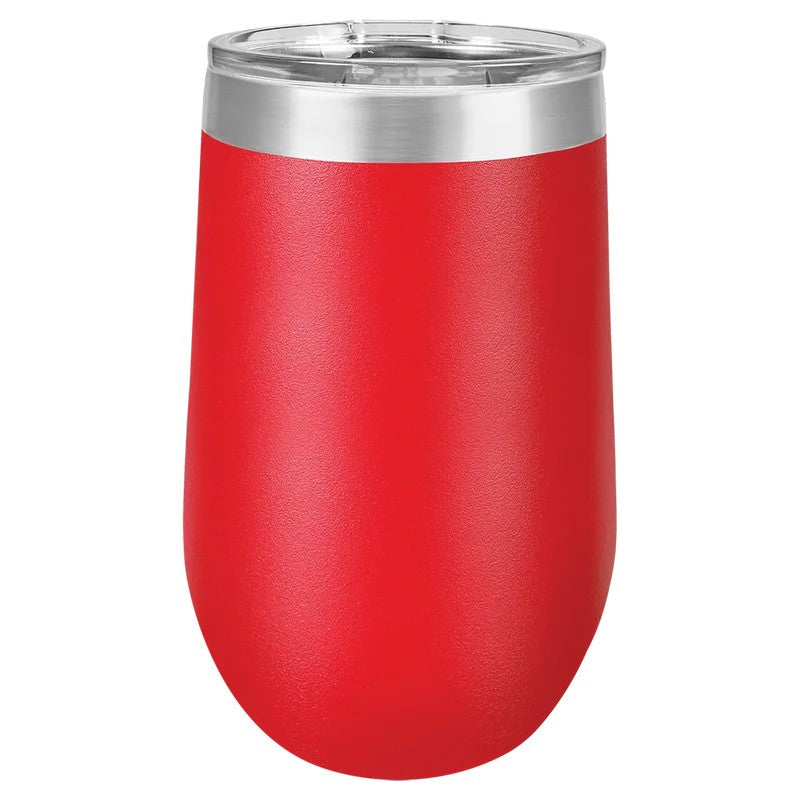 16ozBlankStainlessSteelInsulatedStemlessWineTumblerwithLid—BulkTumblers