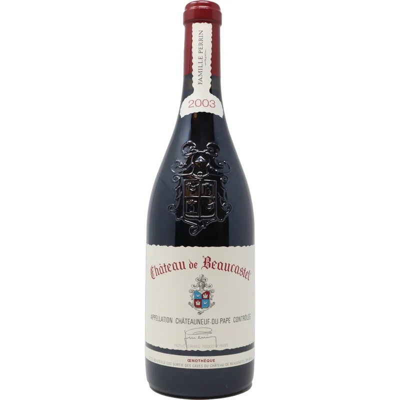 2003ChateaudeBeaucastelChateauneuf-du-pape–PERRINE’sWINESHOP