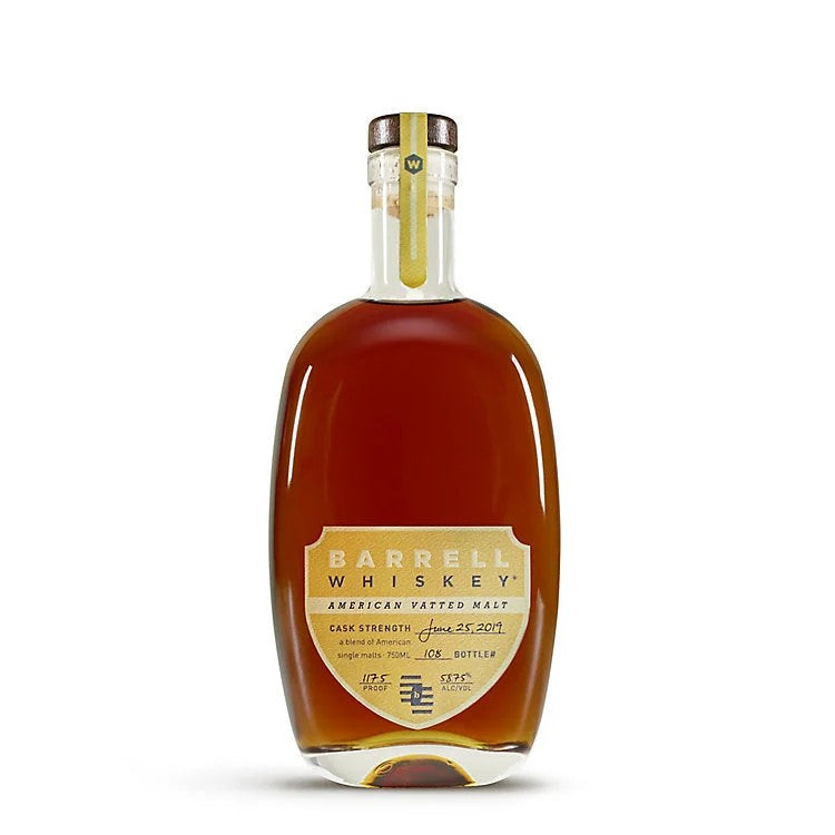 BarrellAmericanVattedMaltWhiskeyCaskStrength117.5750ML