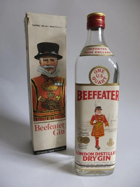 BeefeaterLondonDistilledDryGin–Early1970s(40%,94.6cl)