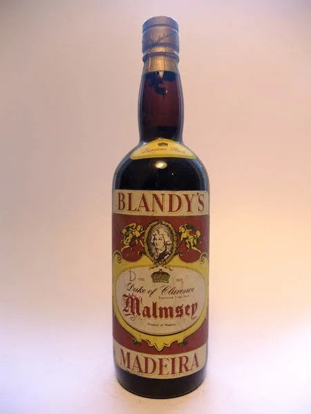 Blandey’sDukeofClarenceMalmseyMadeira–1960s(ABV?,75cl)