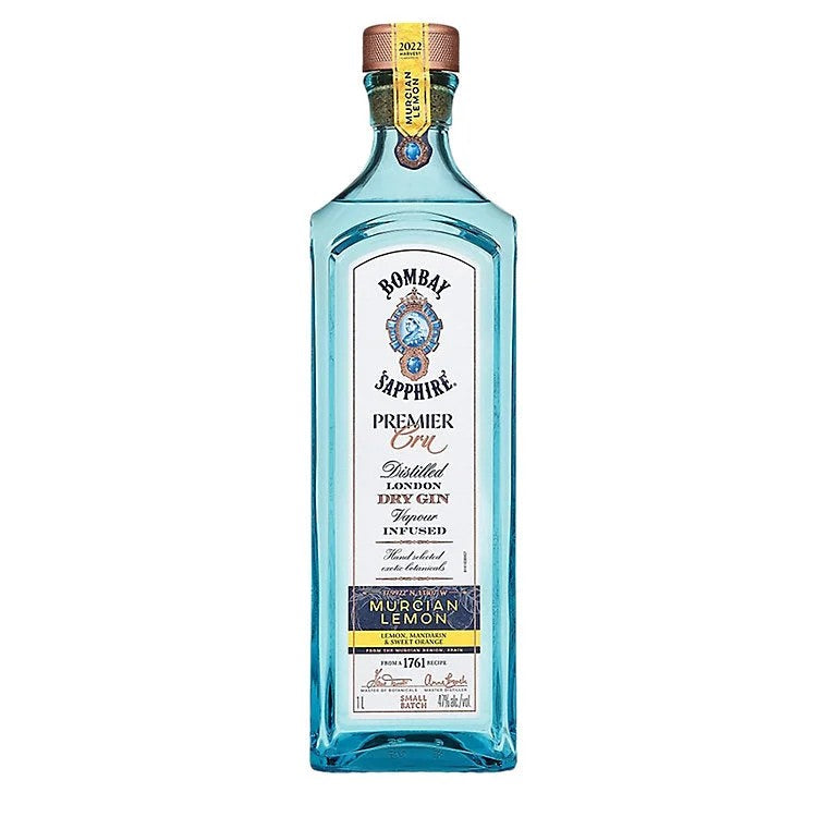 BombayGinSapphirePremierCruMurcianLemon941L