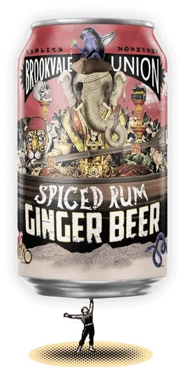 BrookvaleUnionSpicedRum&GingerBeerCan(24)–Con’sLiquor