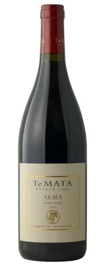 Buy2021TeMataEstatePinotNoirAlmaHawke’sBayNewZealand750MLOnline