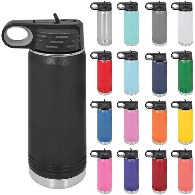 Caseof24–20ozStainlessSteelPowderCoatedBlankInsulatedSport—BulkTumblers