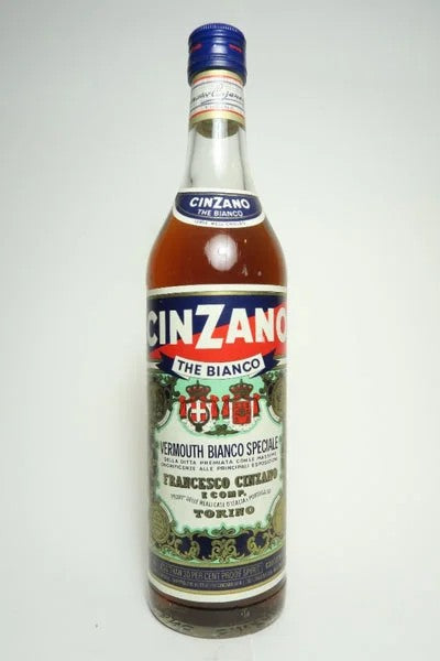 CinzanoBiancoWhiteVermouth–1970s(17%,75cl)