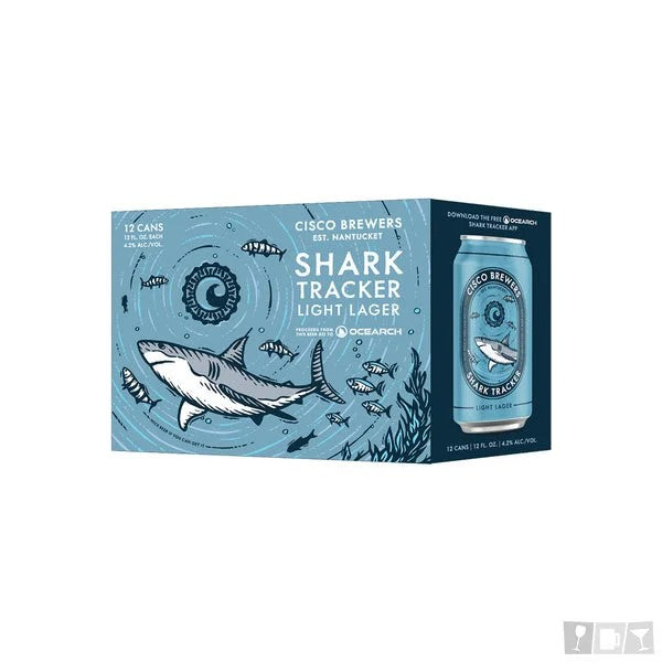 CiscoSharkTracker12oz12PackCans