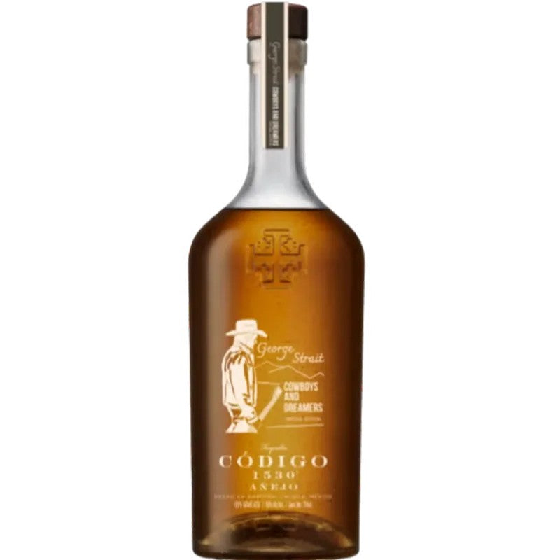 Codigo1530TequilaAnejoGeorgeStraitCowboysAndDreamers80750ML