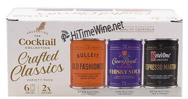 CRAFTEDCLASSICSCOCKTAILS6PACKCAN100ML