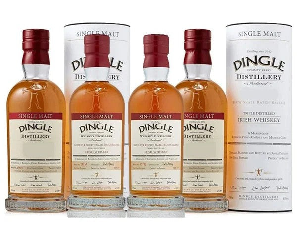 DingleSingleMaltBatch34&5IrishWhiskeyBundle4/750ml–UptownSpirits