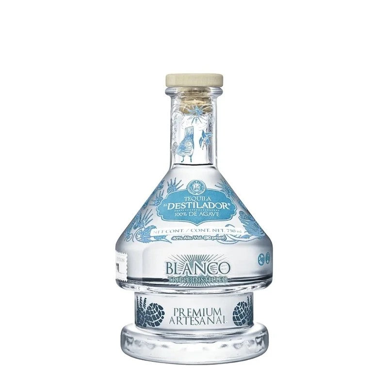 ElDestiladorBlancoTequila100%SilverRound80PF750mL
