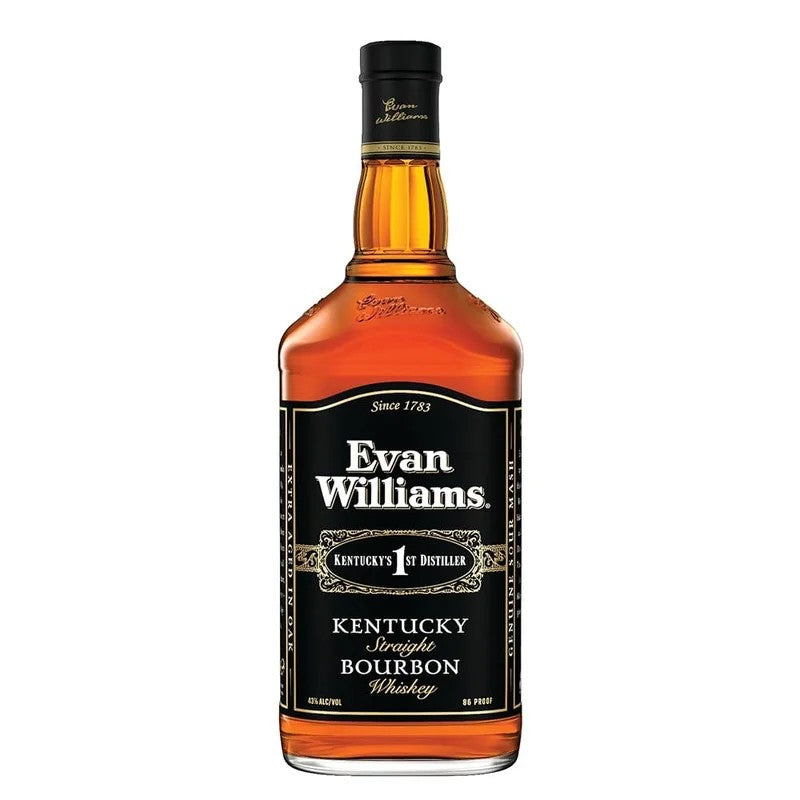 EvanWilliamsBlackLabelStraightBourbon1.75L