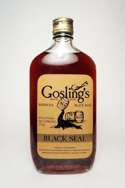 Gosling’sBlackSealBermudaBlackRum–1970s(40%,37.5cl)