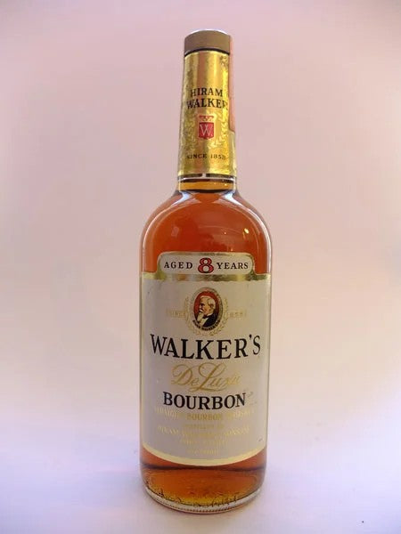 HiramWalker’s8YODeLuxeStraightBourbonWhiskey–Bottled1970(43%