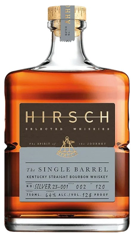 HirschTheSingleBarrelSilverKentuckyStraightBourbonWhiskey750ML