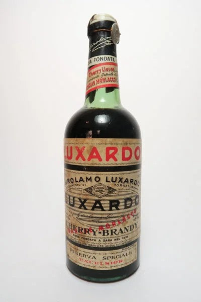 LuxardoCherryBrandy(ExcelsiorSpecialReserve)–1949-59(31%,50cl