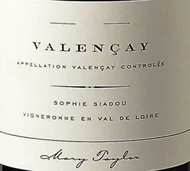 MaryTaylor(MT)SophieSiadouValencay2022Loire,France–WesternReserveWines