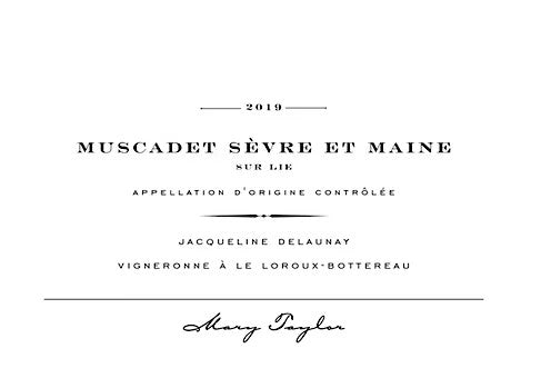 MaryTaylorJacquelineDelaunayMuscadetSevreEtMaine2022–WesternReserveWines