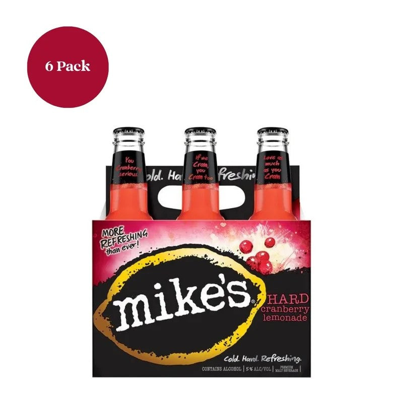 Mike’sHardCranberryLemonadeMaltBeverage6pk11.2ozBottles