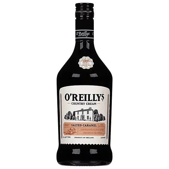O’reillysSaltedCaramelIrishCreamWine750ML