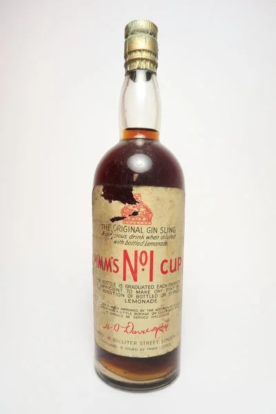 Pimm’sNo.1(Gin)Cup–mid-1930s–1940s(ABVnotstated,75cl)