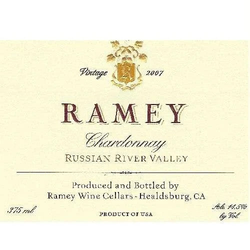RameySonomaCoastChardonnay