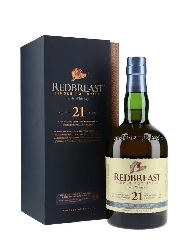 Redbreast21YearOldSinglePotStillIrishWhiskey700ml–Con’sLiquor