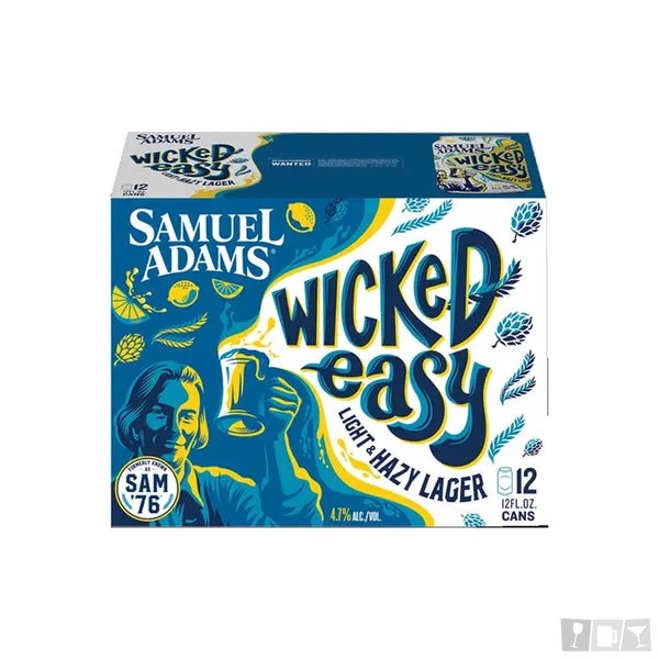 SamuelAdamsWickedEasy12oz12PackCans