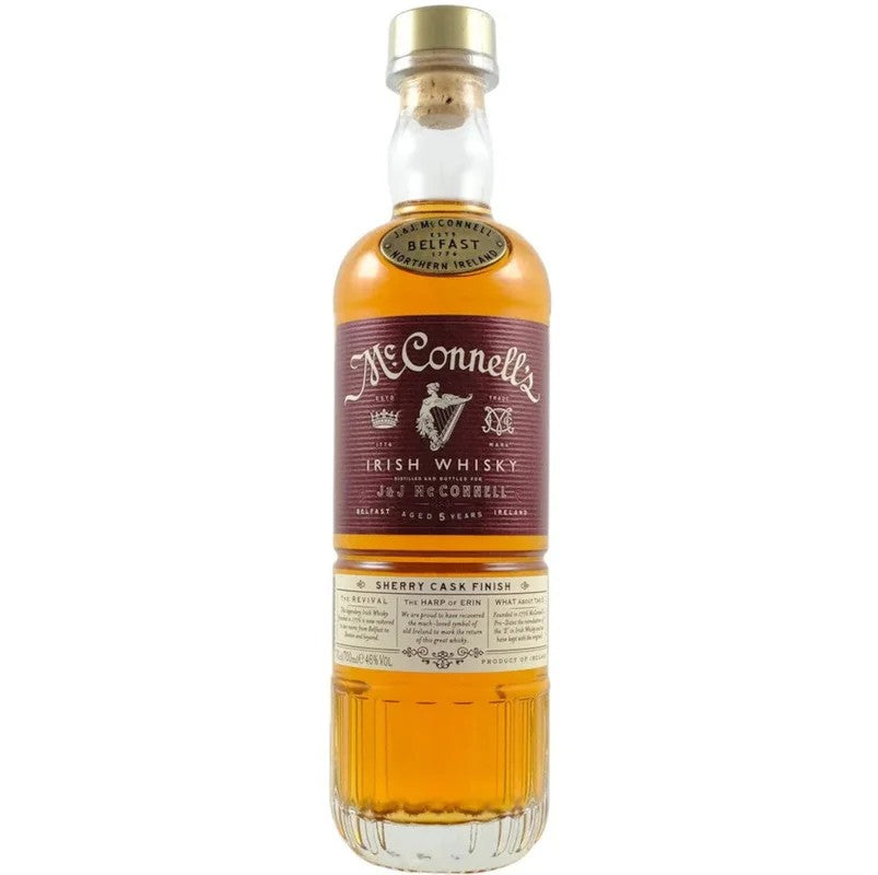 ShopMcconnellsIrish5YearSherryCaskOnlineTodayDeliveredToYourHome–WhiskeyD