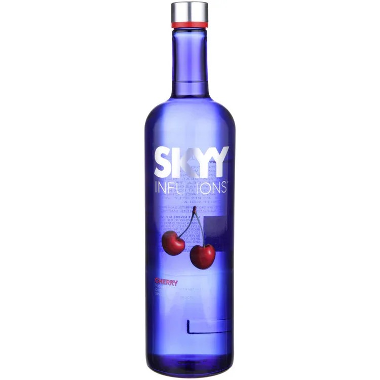 SkyyCherryFlavoredVodkaInfusions701L