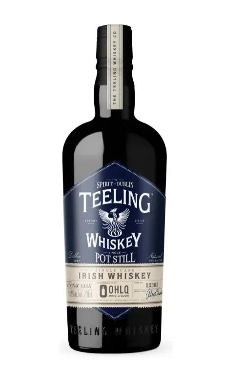 TeelingSinglePotStillIrishWhiskeySingleCaskCognacCask117750ML