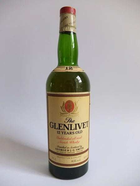 TheGlenlivet12YOHighlandSingleMaltScotchWhisky–1970s(40%,75