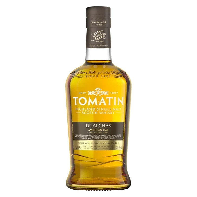 TomatinDualchasSingleMaltScotch750ML