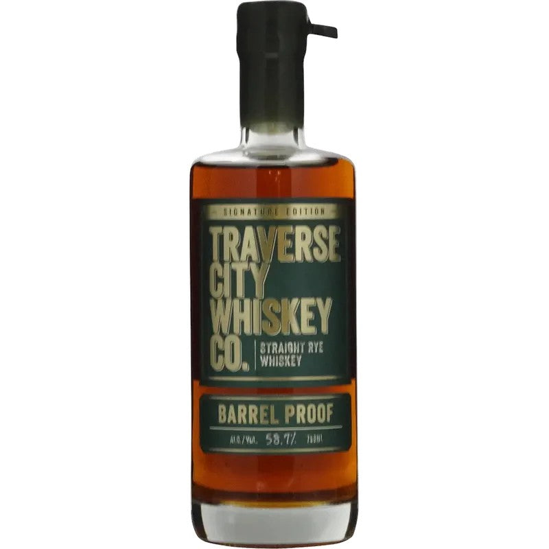 TraverseCityWhiskeyCo.BarrelProofSignatureEditionStraightRyeWhiskey750ML