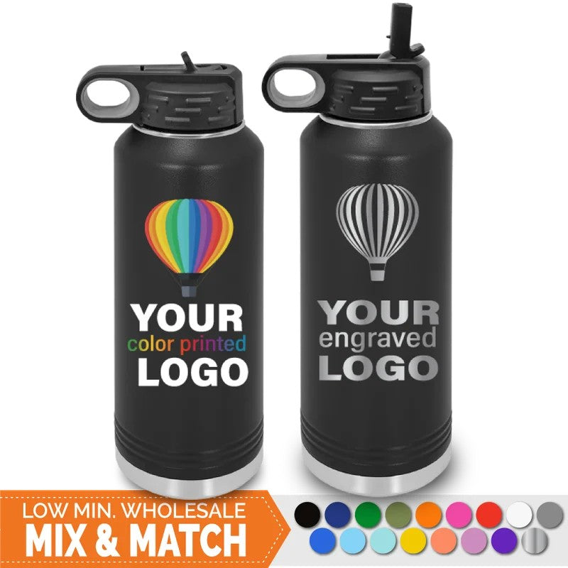 WholesaleLogoEngraved40ozInsulatedSteelBulkWaterBottles–$19.50—BulkTumblers